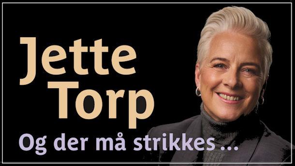Og der må strikkes... Koncert med Jette Torp.